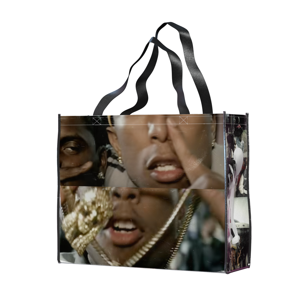 GRINDING GROCERY BAG